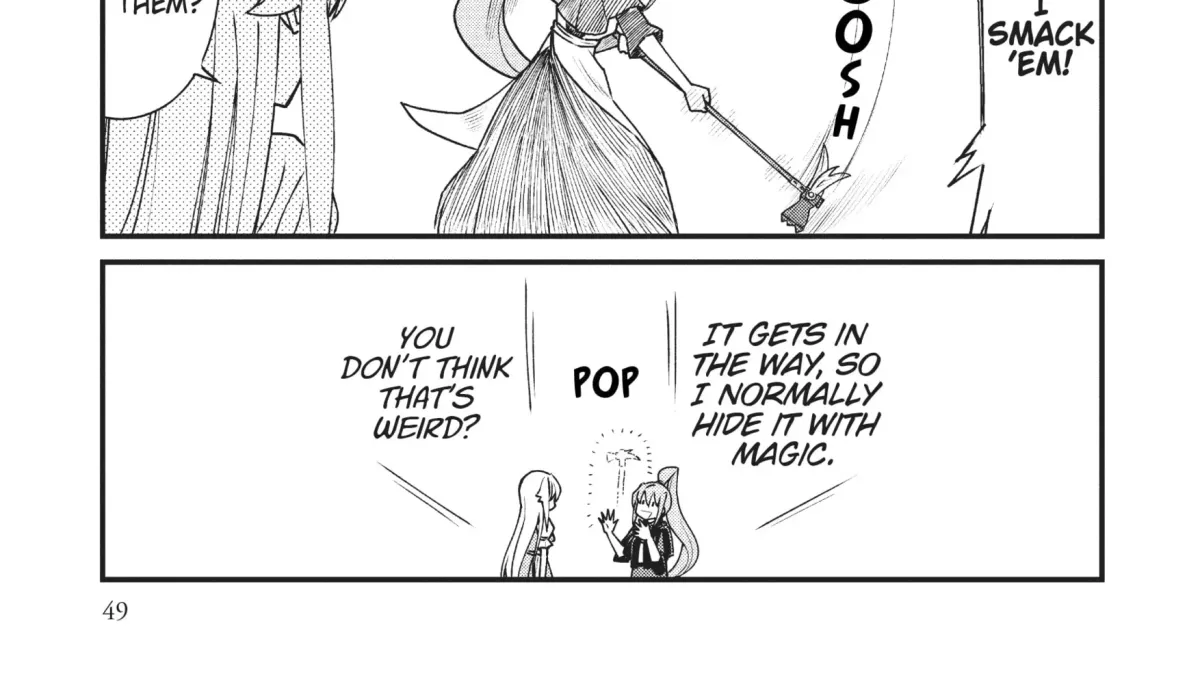 Becoming a Princess Knight and Working at a Yuri Brothel Chapter 2 page 46 - 