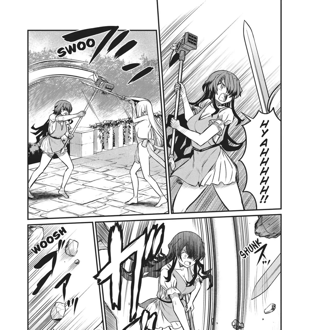 Becoming a Princess Knight and Working at a Yuri Brothel Chapter 20 page 11 - 