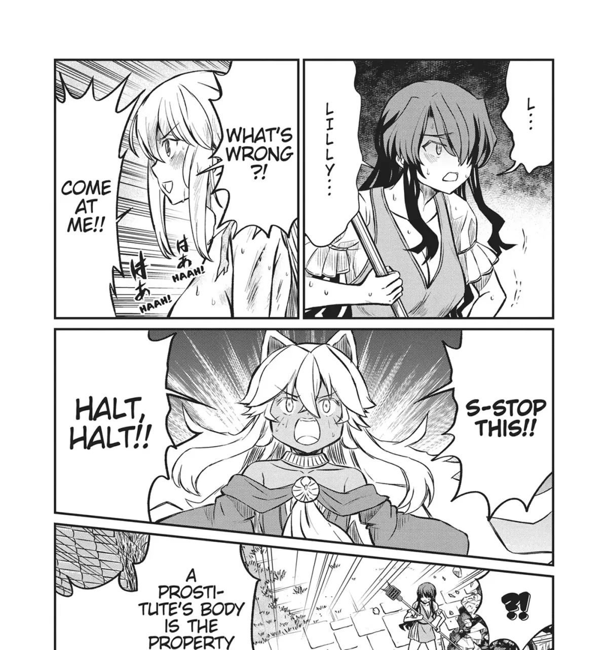 Becoming a Princess Knight and Working at a Yuri Brothel Chapter 20 page 19 - 
