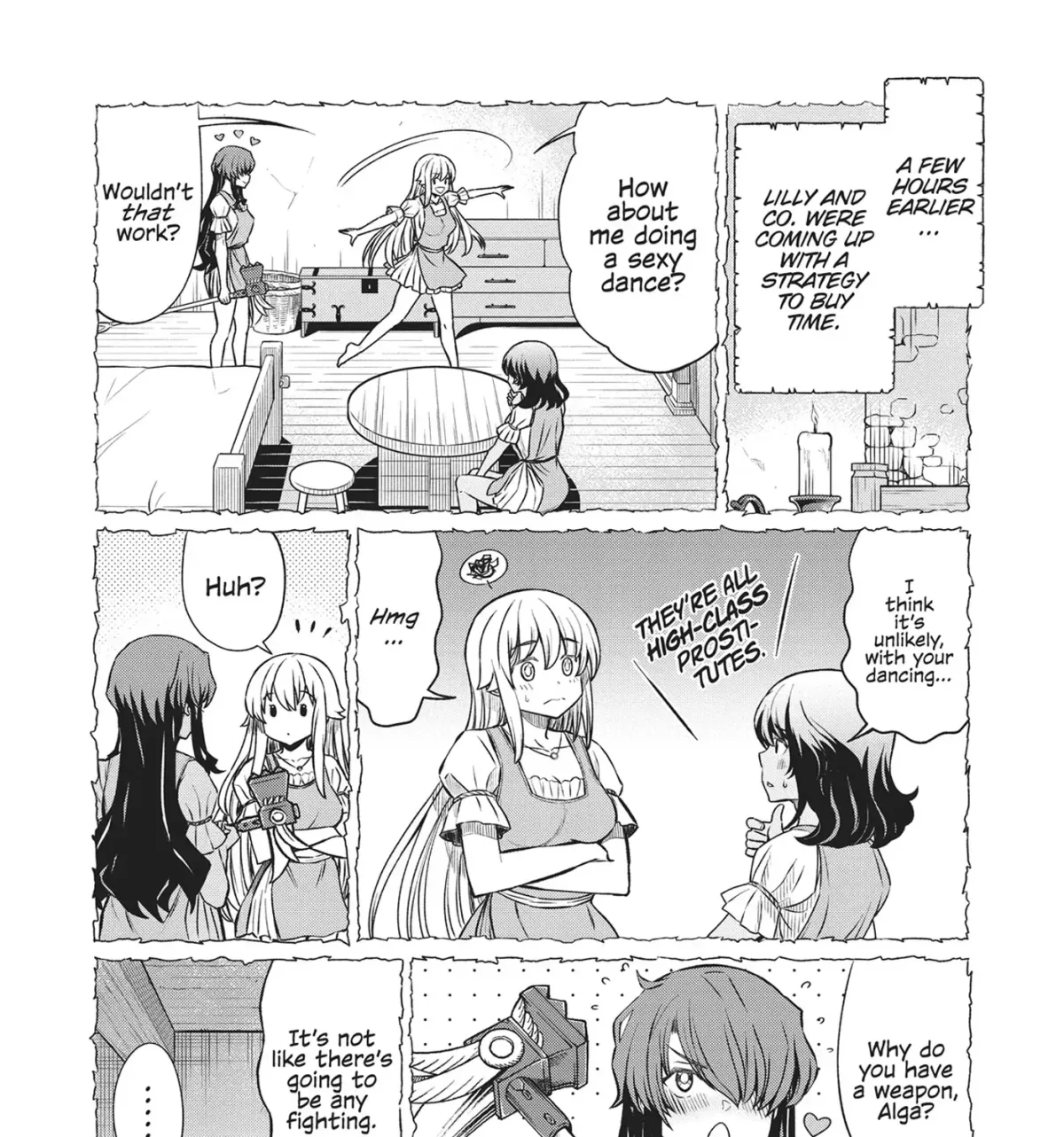 Becoming a Princess Knight and Working at a Yuri Brothel Chapter 20 page 3 - 