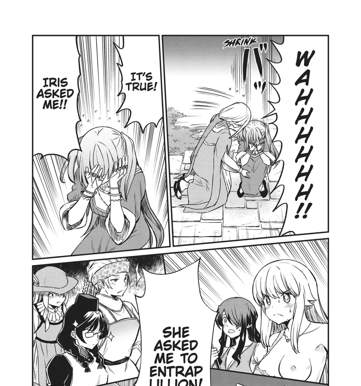 Becoming a Princess Knight and Working at a Yuri Brothel Chapter 20 page 35 - 