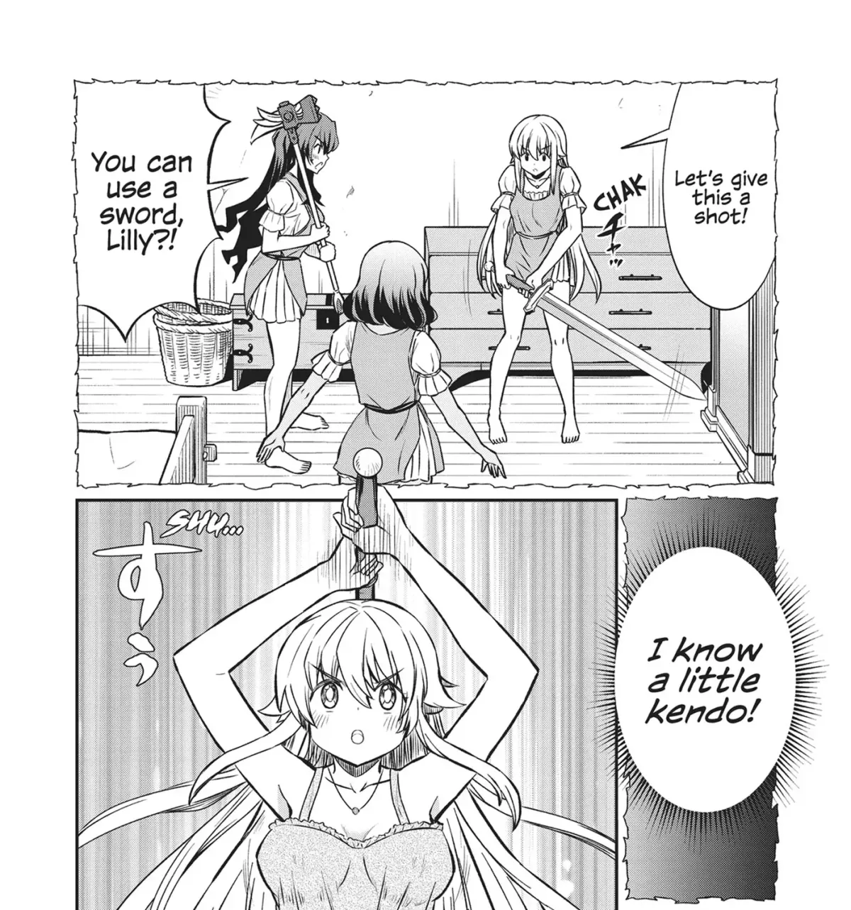Becoming a Princess Knight and Working at a Yuri Brothel Chapter 20 page 7 - 