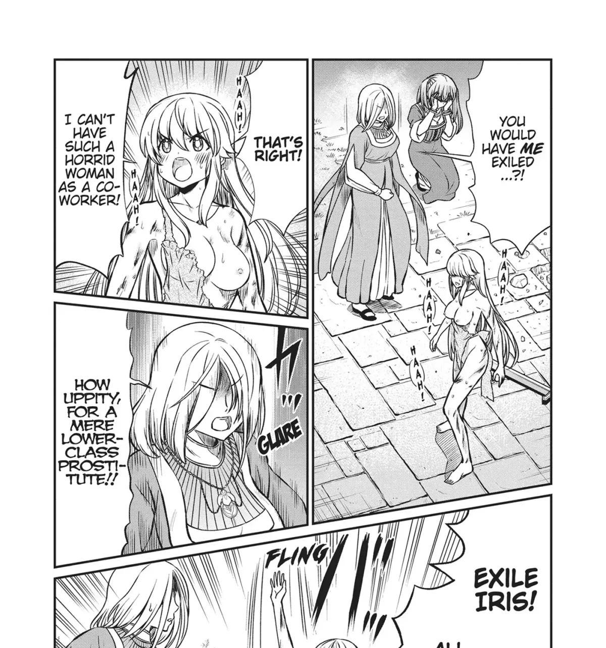 Becoming a Princess Knight and Working at a Yuri Brothel Chapter 21 page 1 - 