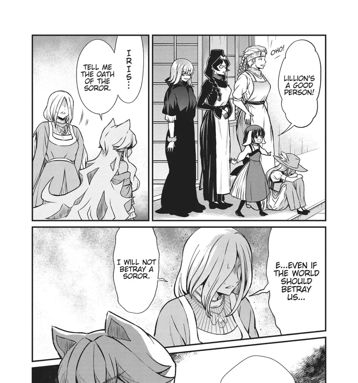 Becoming a Princess Knight and Working at a Yuri Brothel Chapter 21 page 13 - 