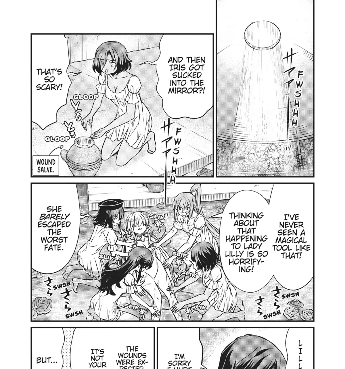 Becoming a Princess Knight and Working at a Yuri Brothel Chapter 21 page 27 - 