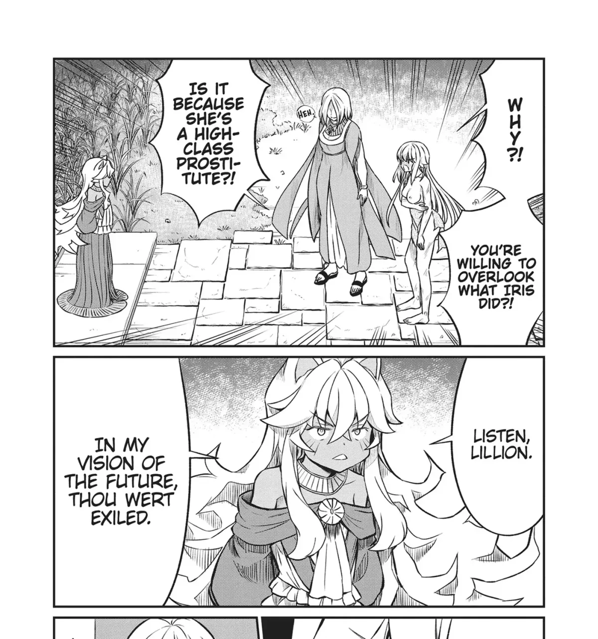 Becoming a Princess Knight and Working at a Yuri Brothel Chapter 21 page 5 - 