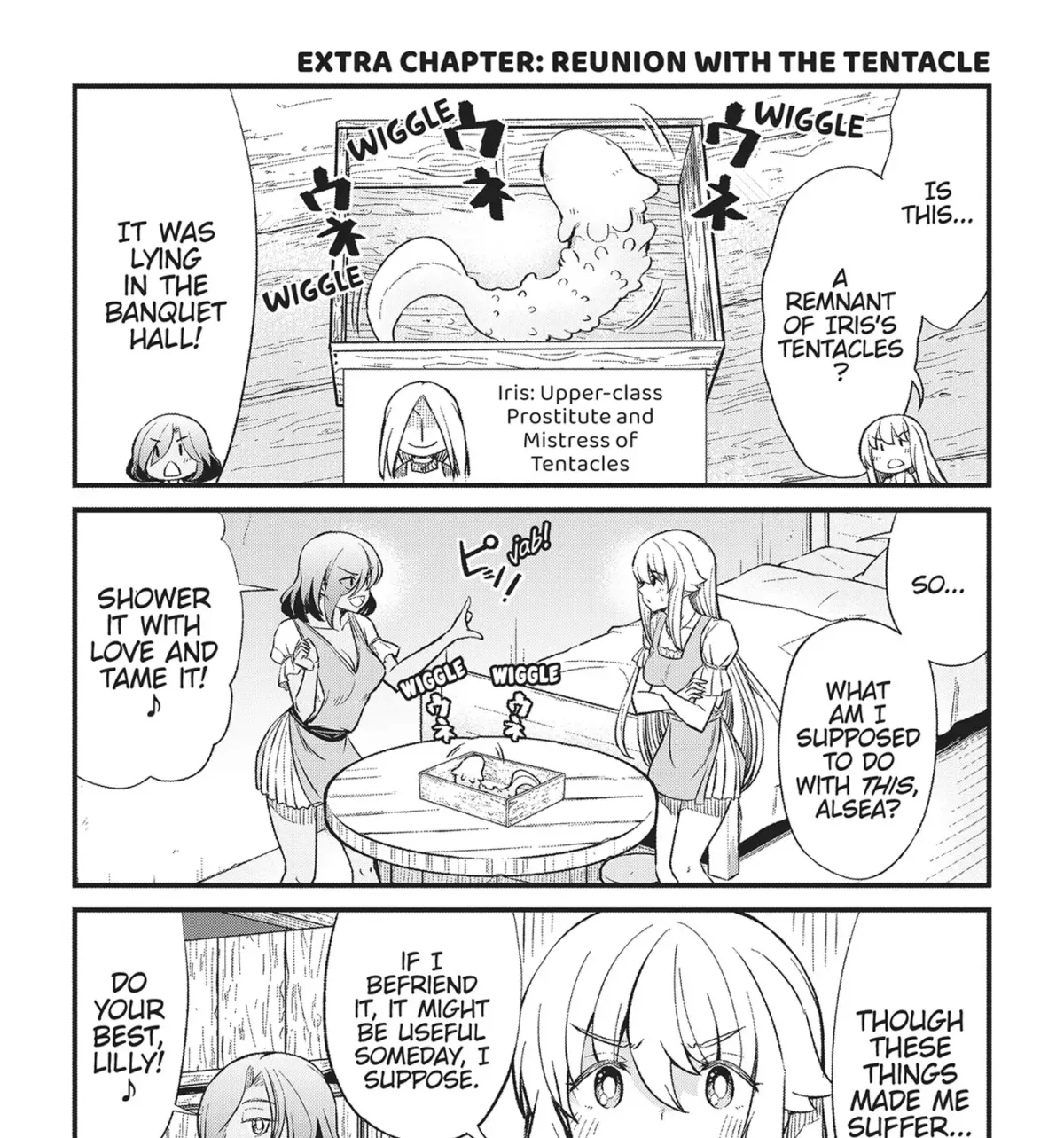 Becoming a Princess Knight and Working at a Yuri Brothel Chapter 22.1 page 1 - 