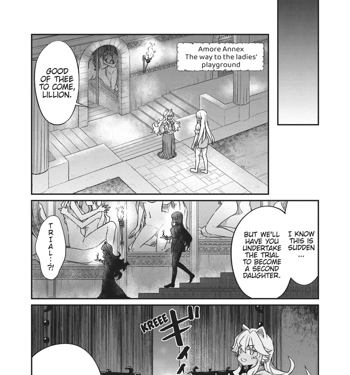 Becoming a Princess Knight and Working at a Yuri Brothel Chapter 22 page 25 - 