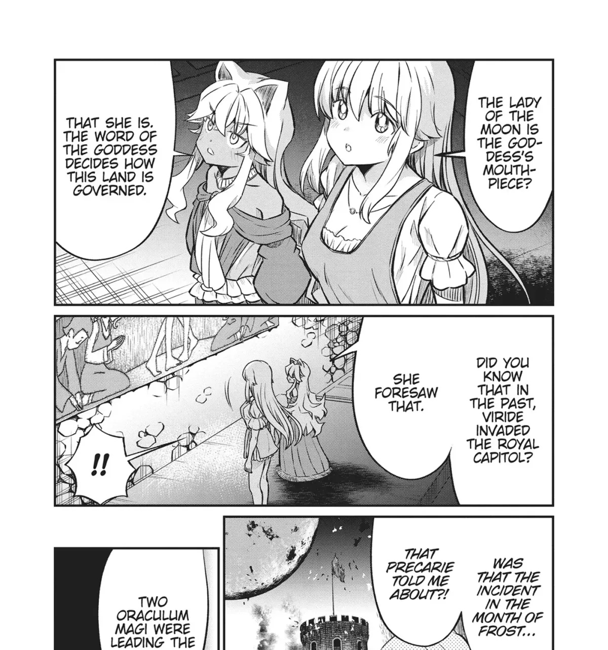 Becoming a Princess Knight and Working at a Yuri Brothel Chapter 22 page 7 - 