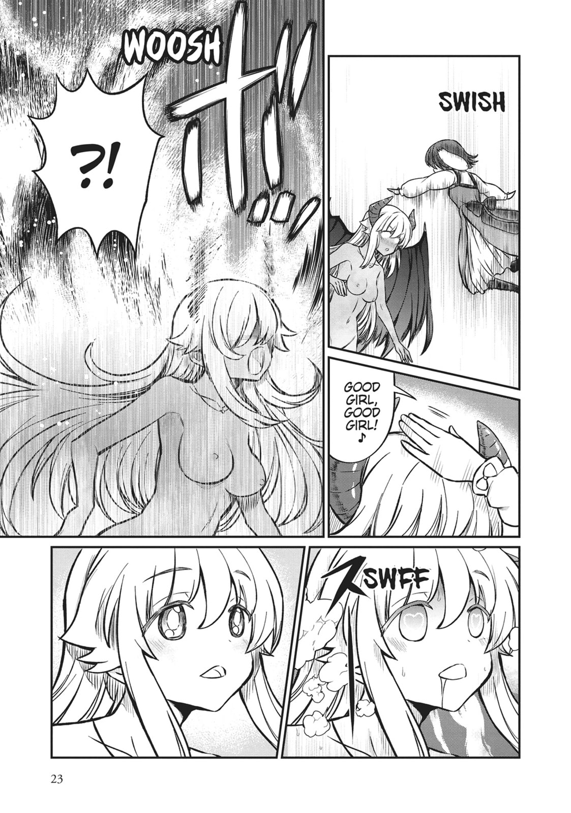Becoming a Princess Knight and Working at a Yuri Brothel Chapter 23 page 21 - 