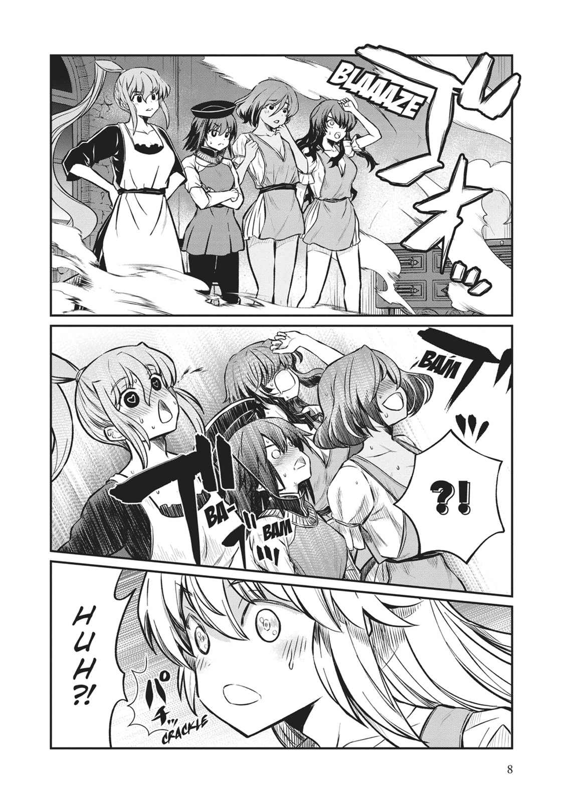Becoming a Princess Knight and Working at a Yuri Brothel Chapter 23 page 6 - 