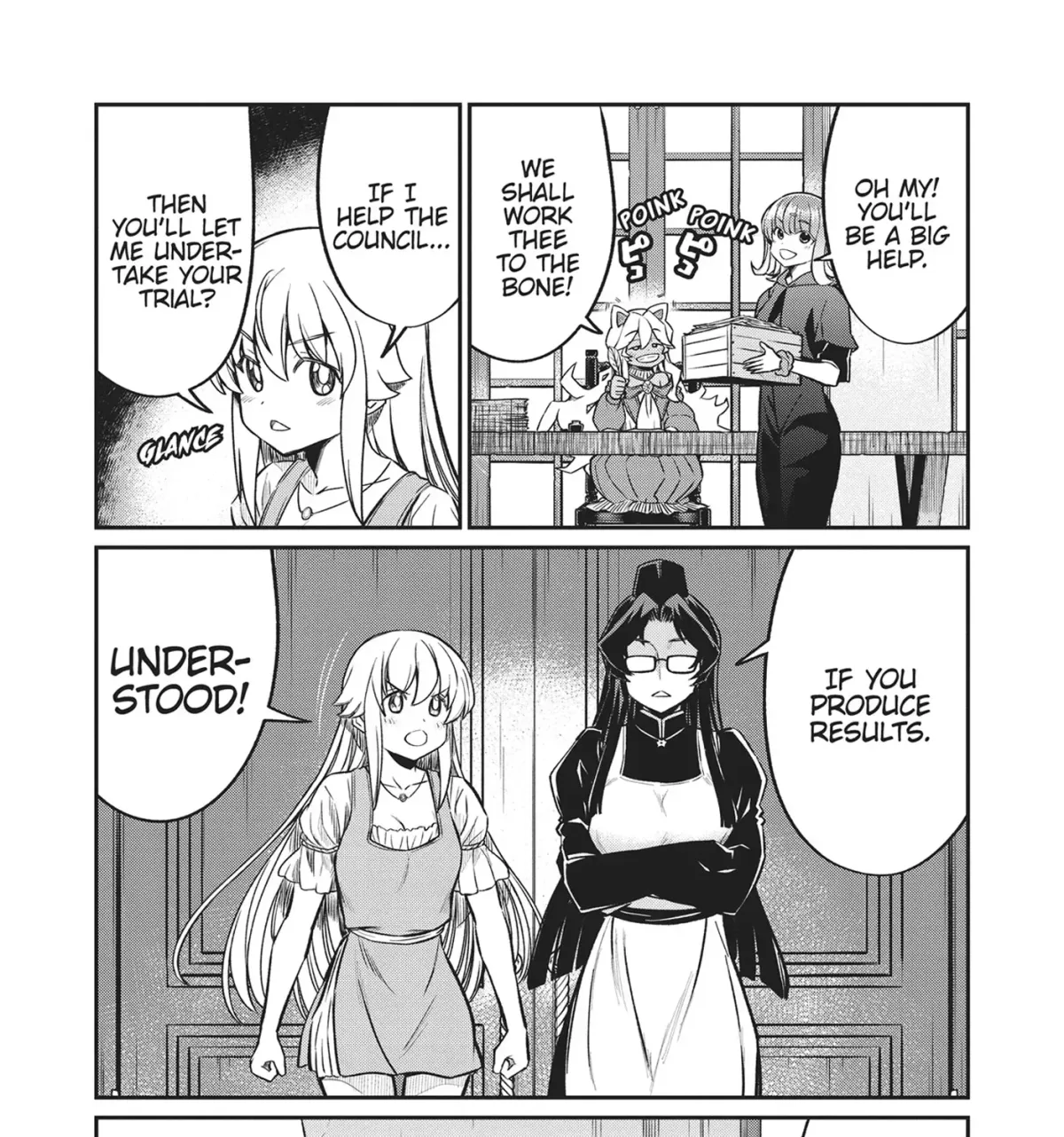 Becoming a Princess Knight and Working at a Yuri Brothel Chapter 24 page 11 - 