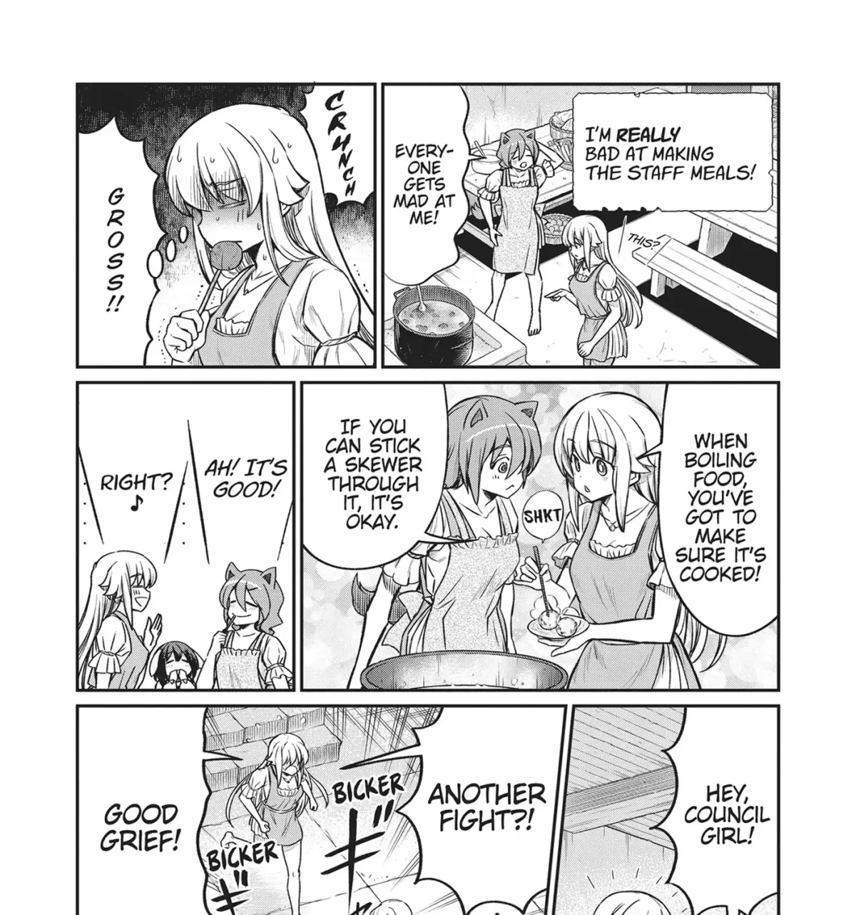 Becoming a Princess Knight and Working at a Yuri Brothel Chapter 24 page 17 - 