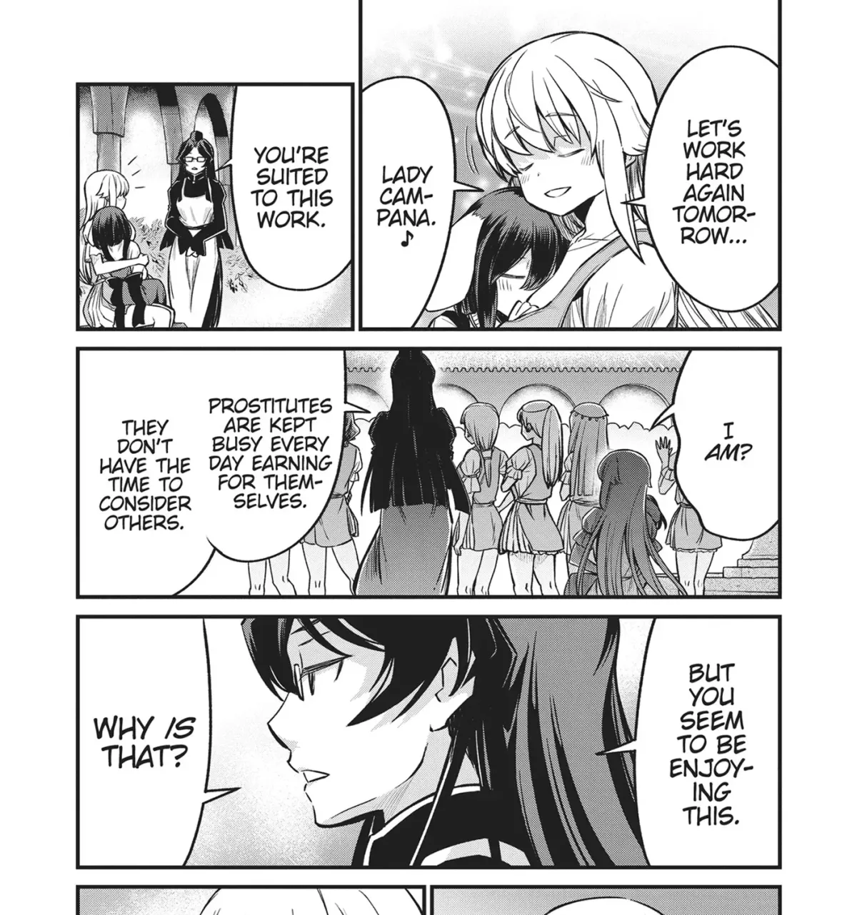 Becoming a Princess Knight and Working at a Yuri Brothel Chapter 24 page 27 - 