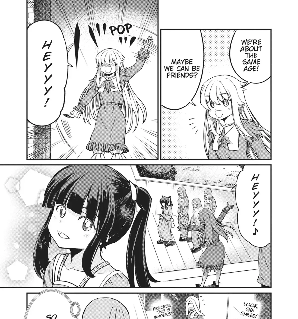 Becoming a Princess Knight and Working at a Yuri Brothel Chapter 25 page 13 - 
