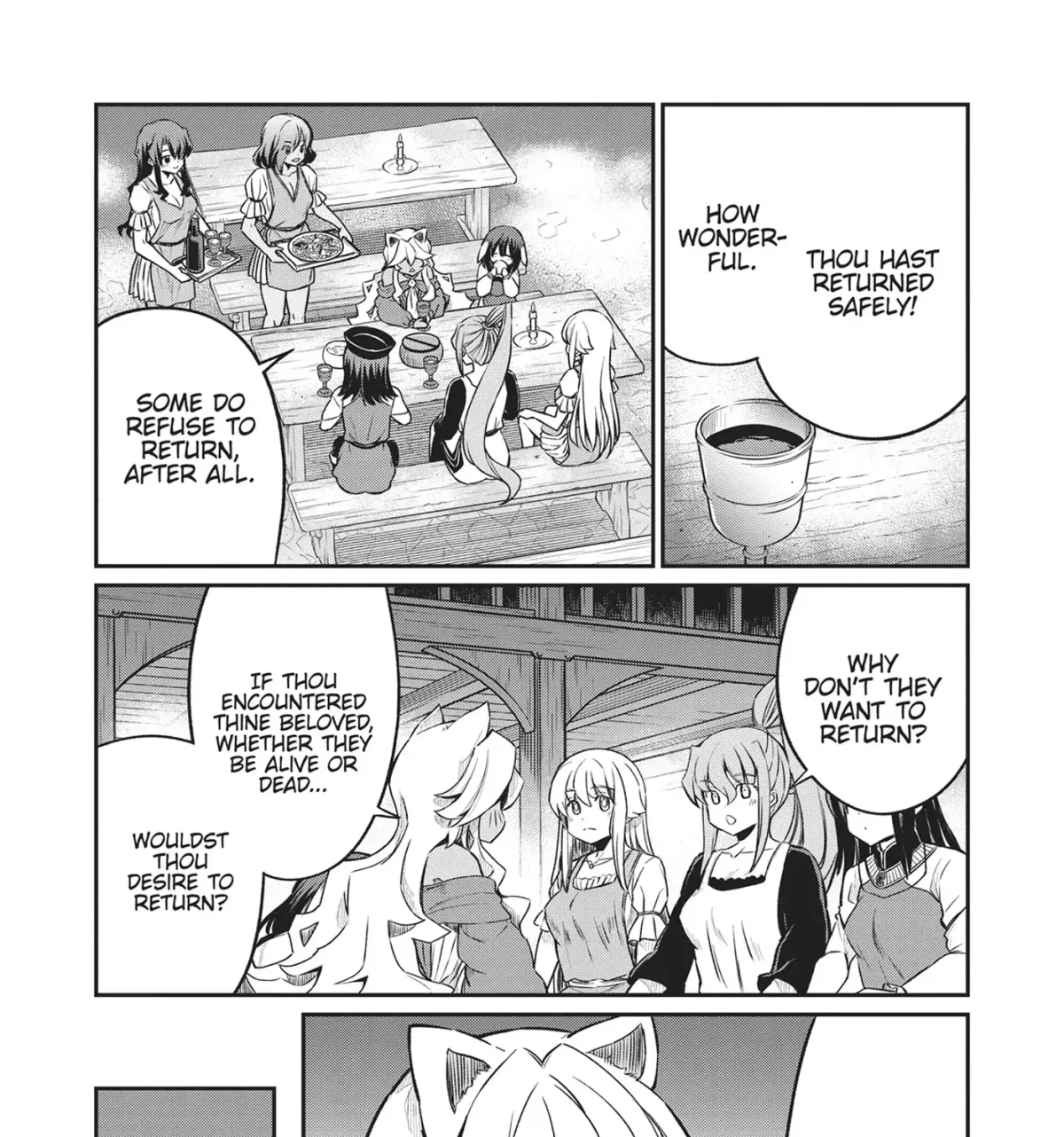Becoming a Princess Knight and Working at a Yuri Brothel Chapter 25 page 45 - 
