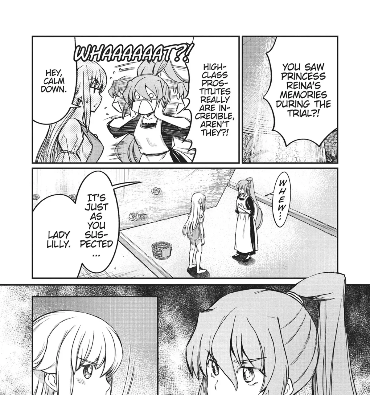 Becoming a Princess Knight and Working at a Yuri Brothel Chapter 26 page 7 - 