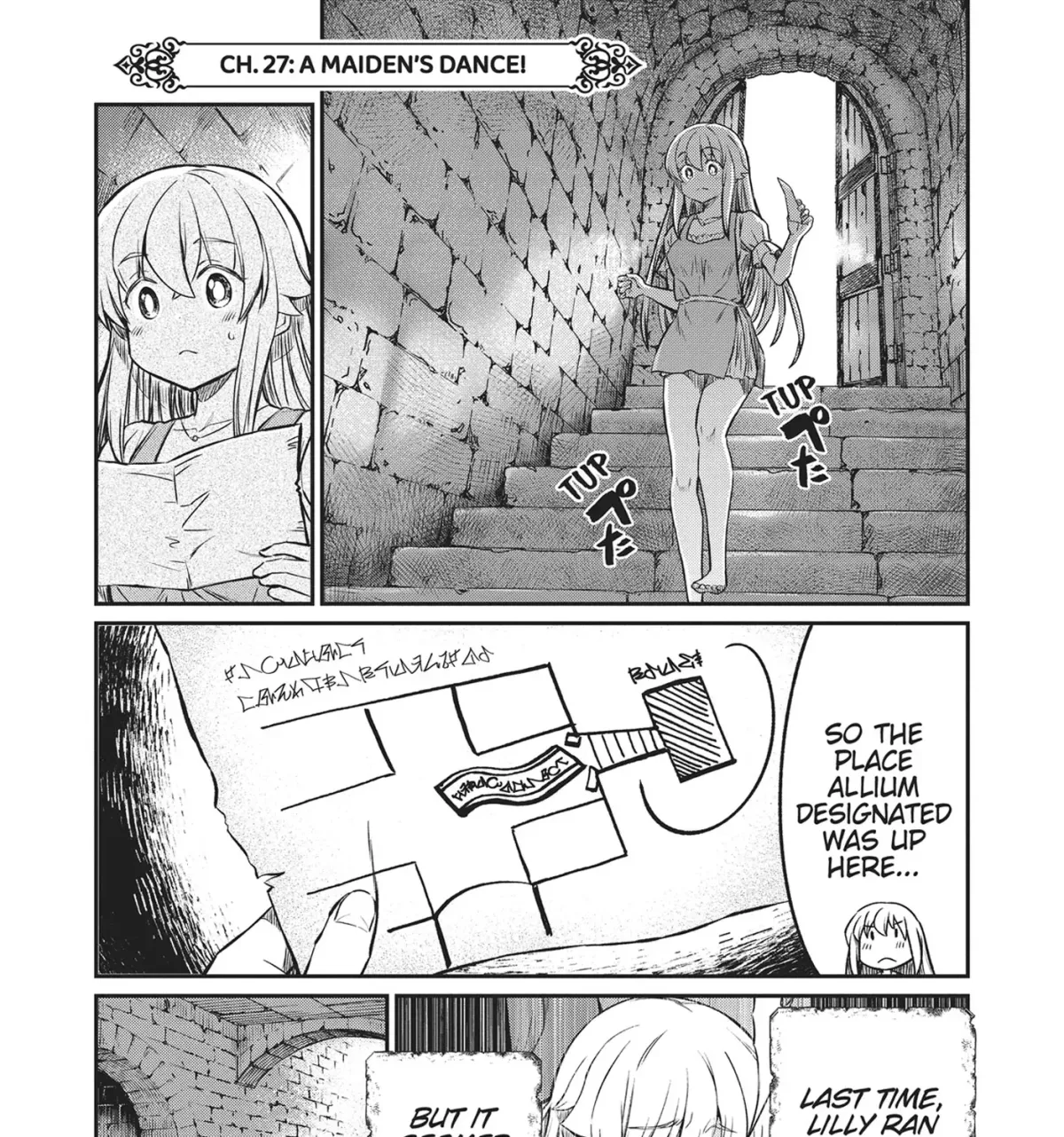 Becoming a Princess Knight and Working at a Yuri Brothel Chapter 27 page 1 - 