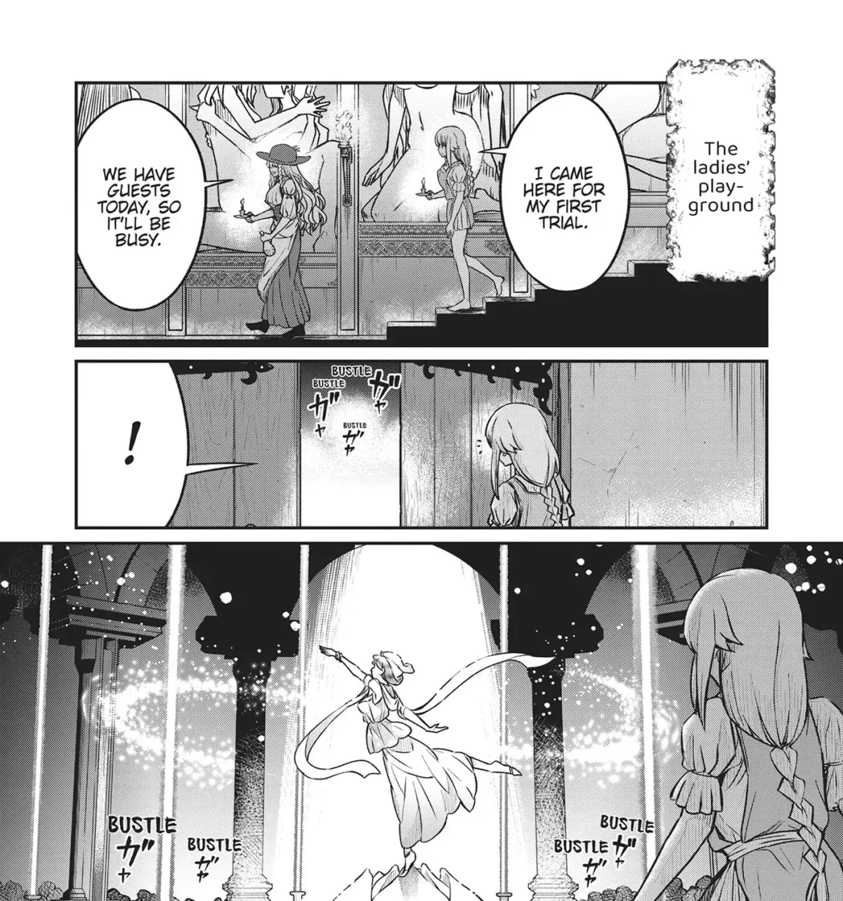 Becoming a Princess Knight and Working at a Yuri Brothel Chapter 27 page 21 - 