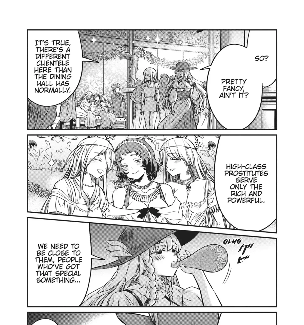 Becoming a Princess Knight and Working at a Yuri Brothel Chapter 27 page 23 - 