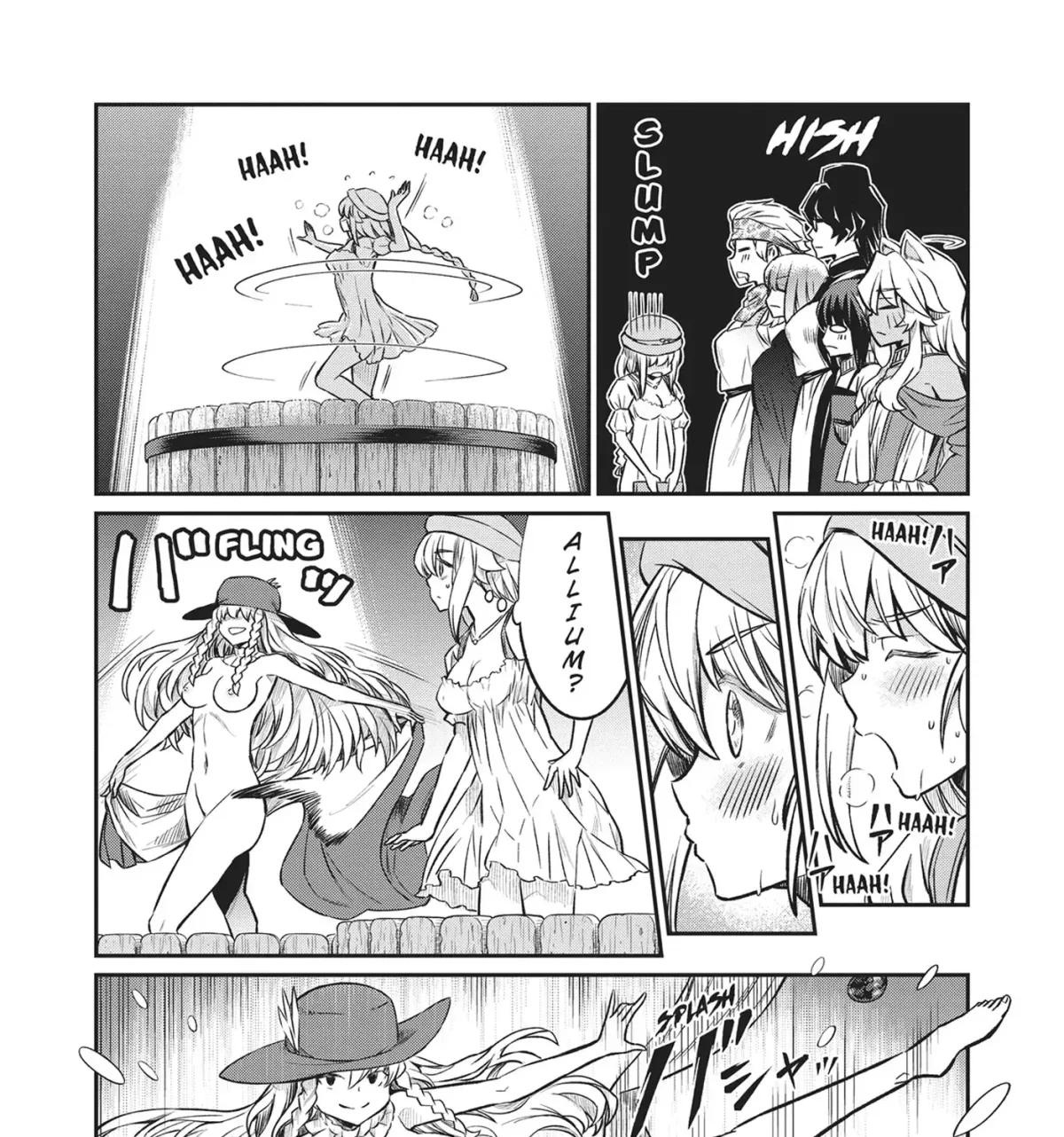 Becoming a Princess Knight and Working at a Yuri Brothel Chapter 27 page 31 - 