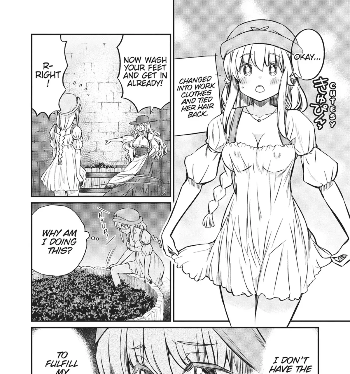 Becoming a Princess Knight and Working at a Yuri Brothel Chapter 27 page 7 - 
