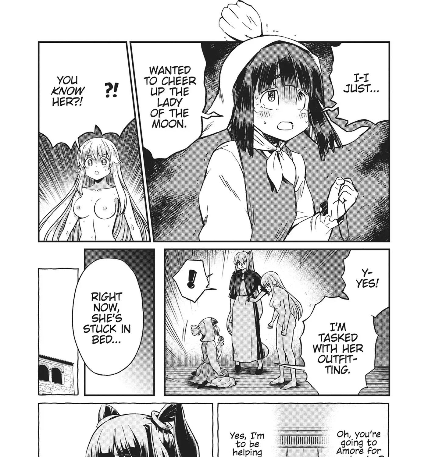 Becoming a Princess Knight and Working at a Yuri Brothel Chapter 28 page 31 - 