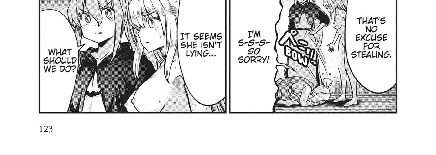 Becoming a Princess Knight and Working at a Yuri Brothel Chapter 28 page 34 - 