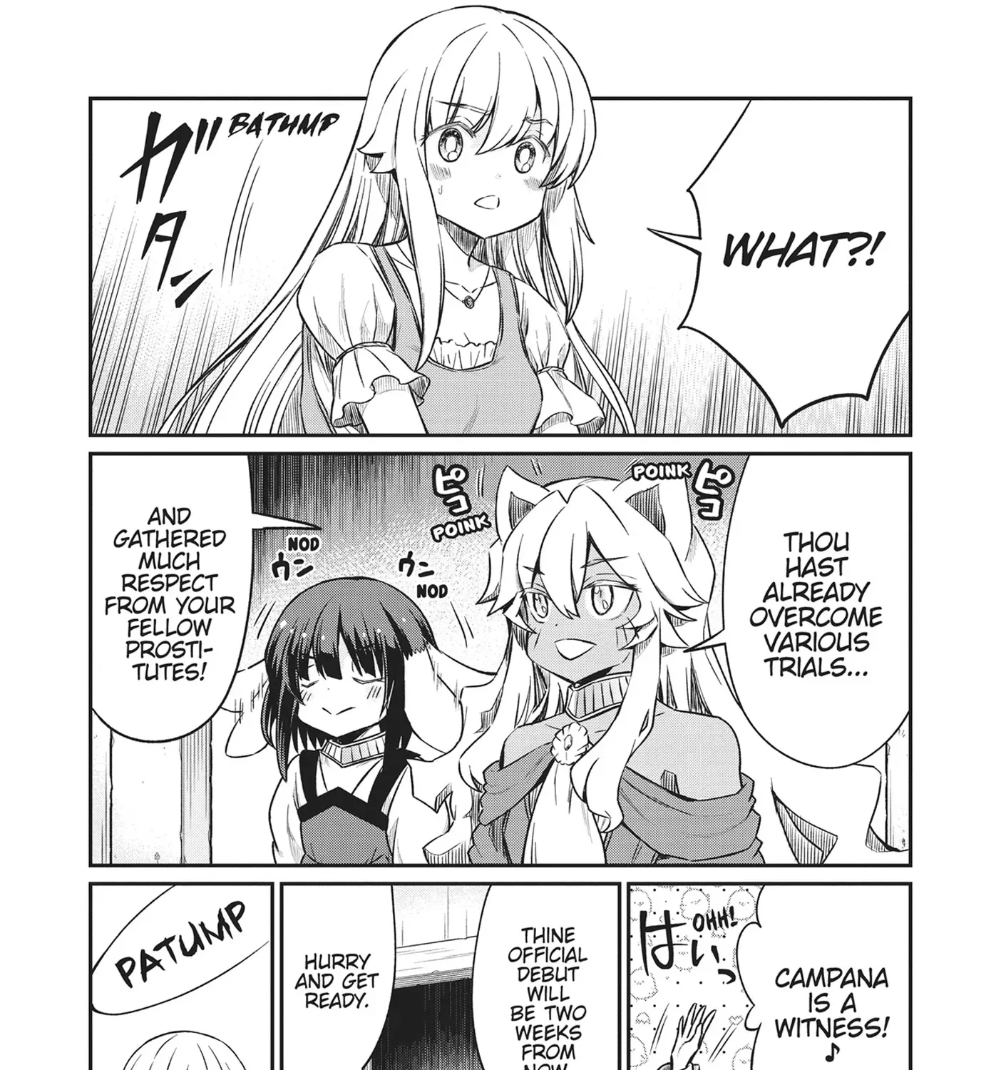 Becoming a Princess Knight and Working at a Yuri Brothel Chapter 28 page 7 - 