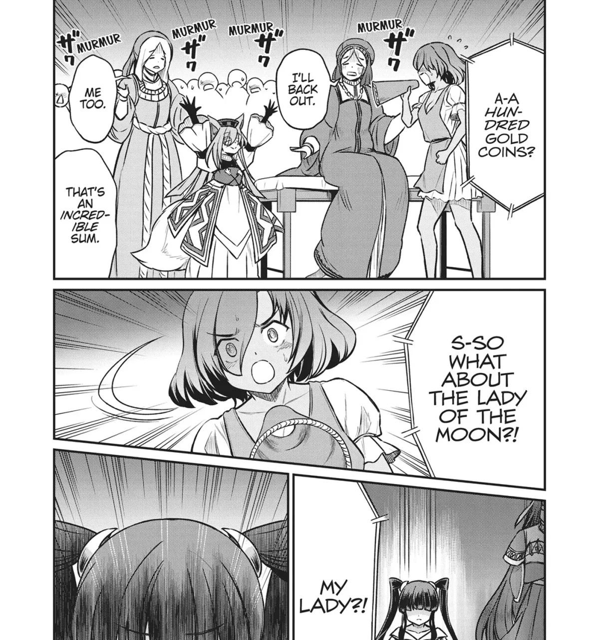 Becoming a Princess Knight and Working at a Yuri Brothel Chapter 29 page 35 - 