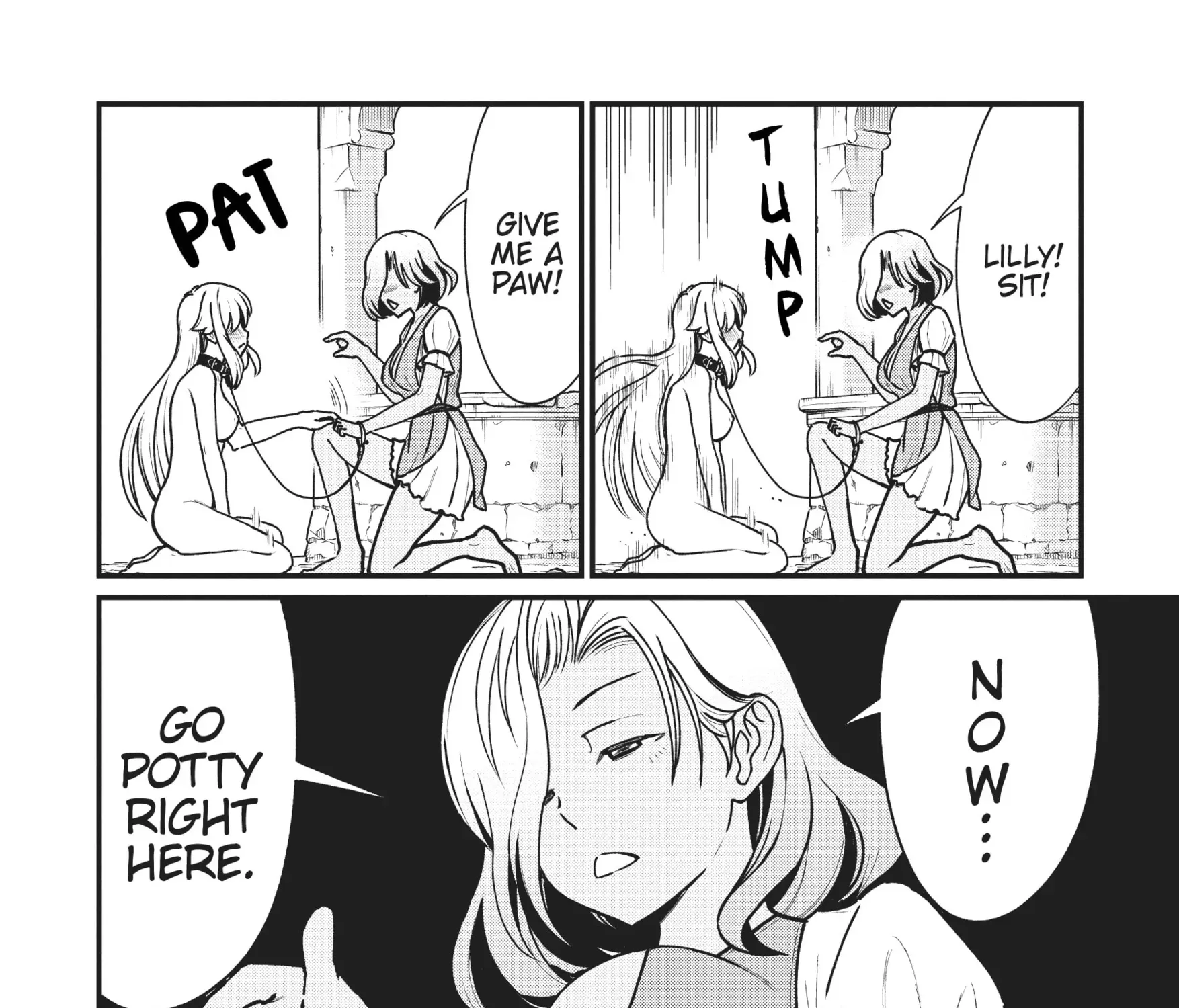 Becoming a Princess Knight and Working at a Yuri Brothel Chapter 3 page 23 - 