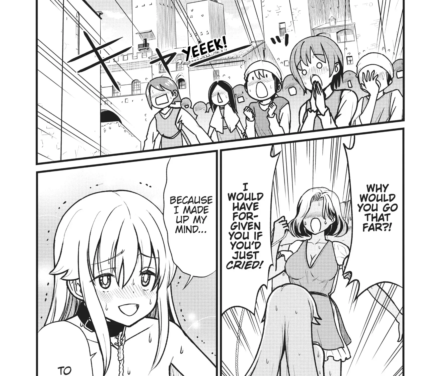 Becoming a Princess Knight and Working at a Yuri Brothel Chapter 3 page 31 - 