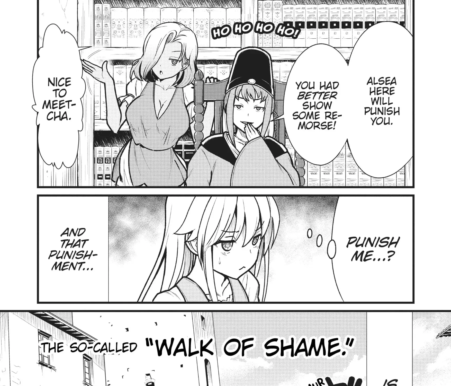 Becoming a Princess Knight and Working at a Yuri Brothel Chapter 3 page 7 - 