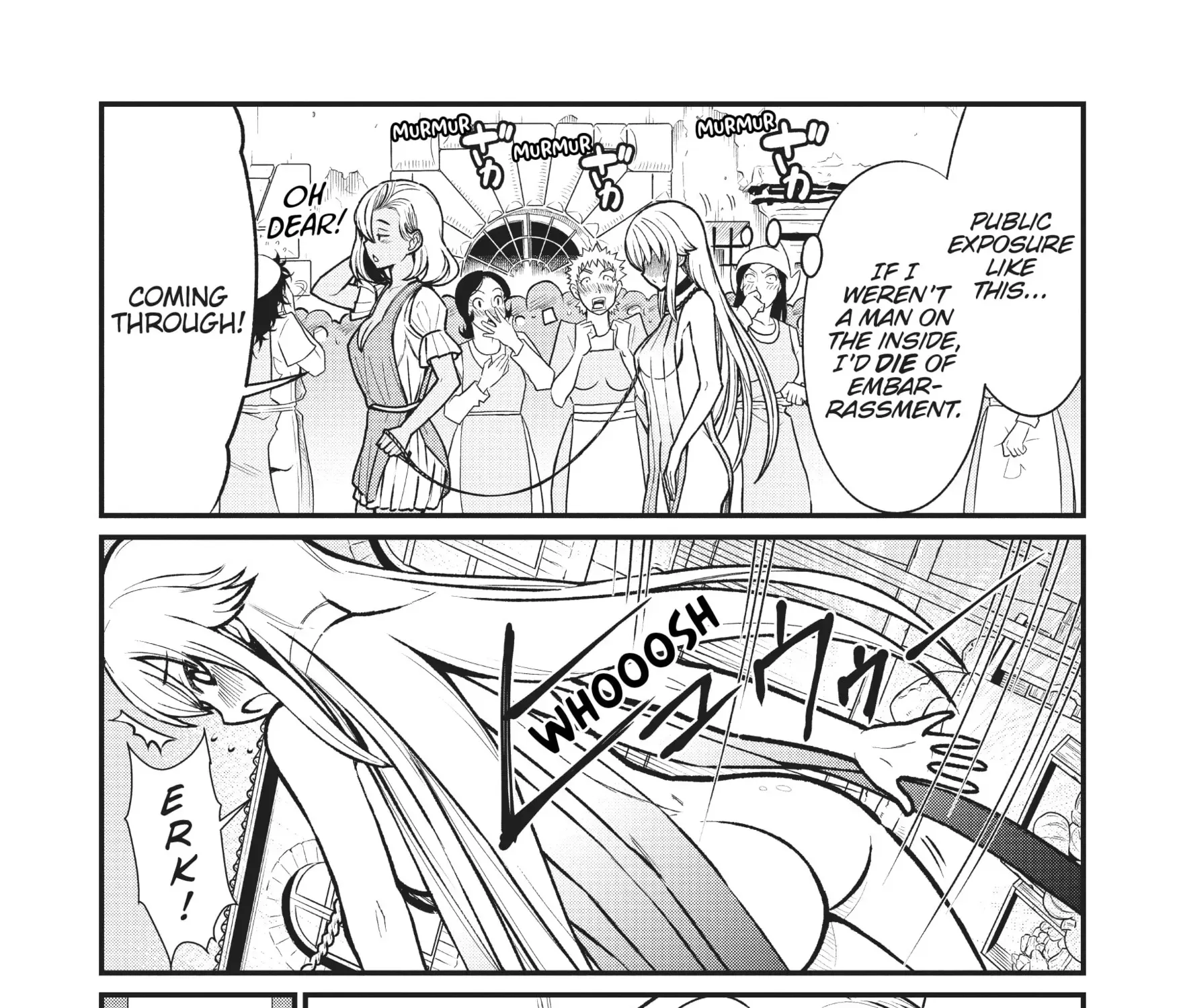 Becoming a Princess Knight and Working at a Yuri Brothel Chapter 3 page 9 - 