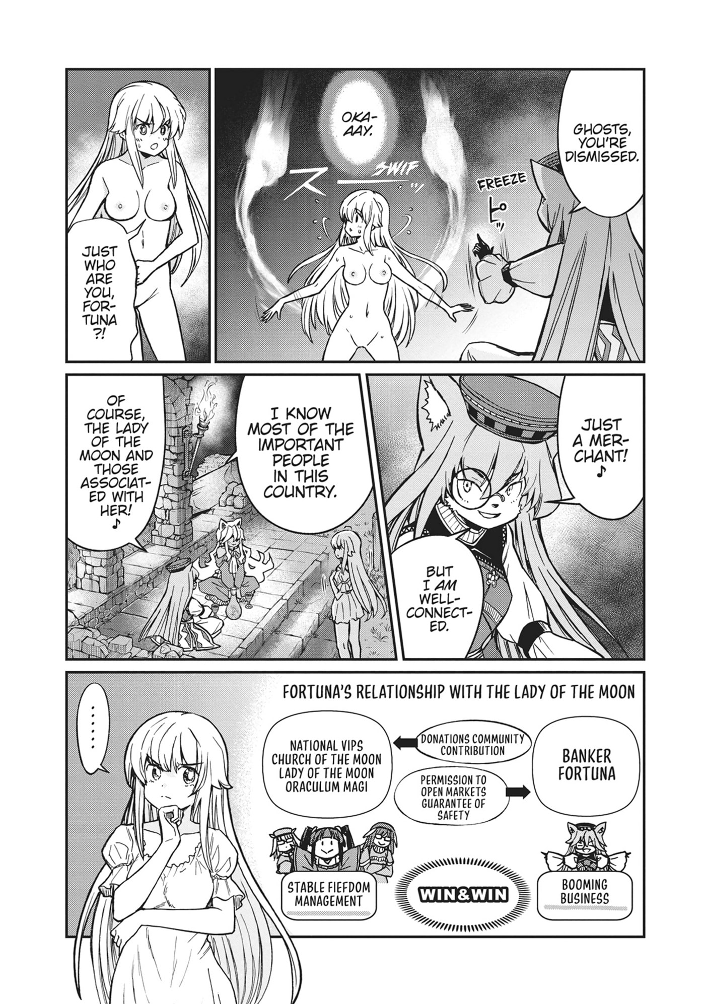 Becoming a Princess Knight and Working at a Yuri Brothel Chapter 30 page 14 - 