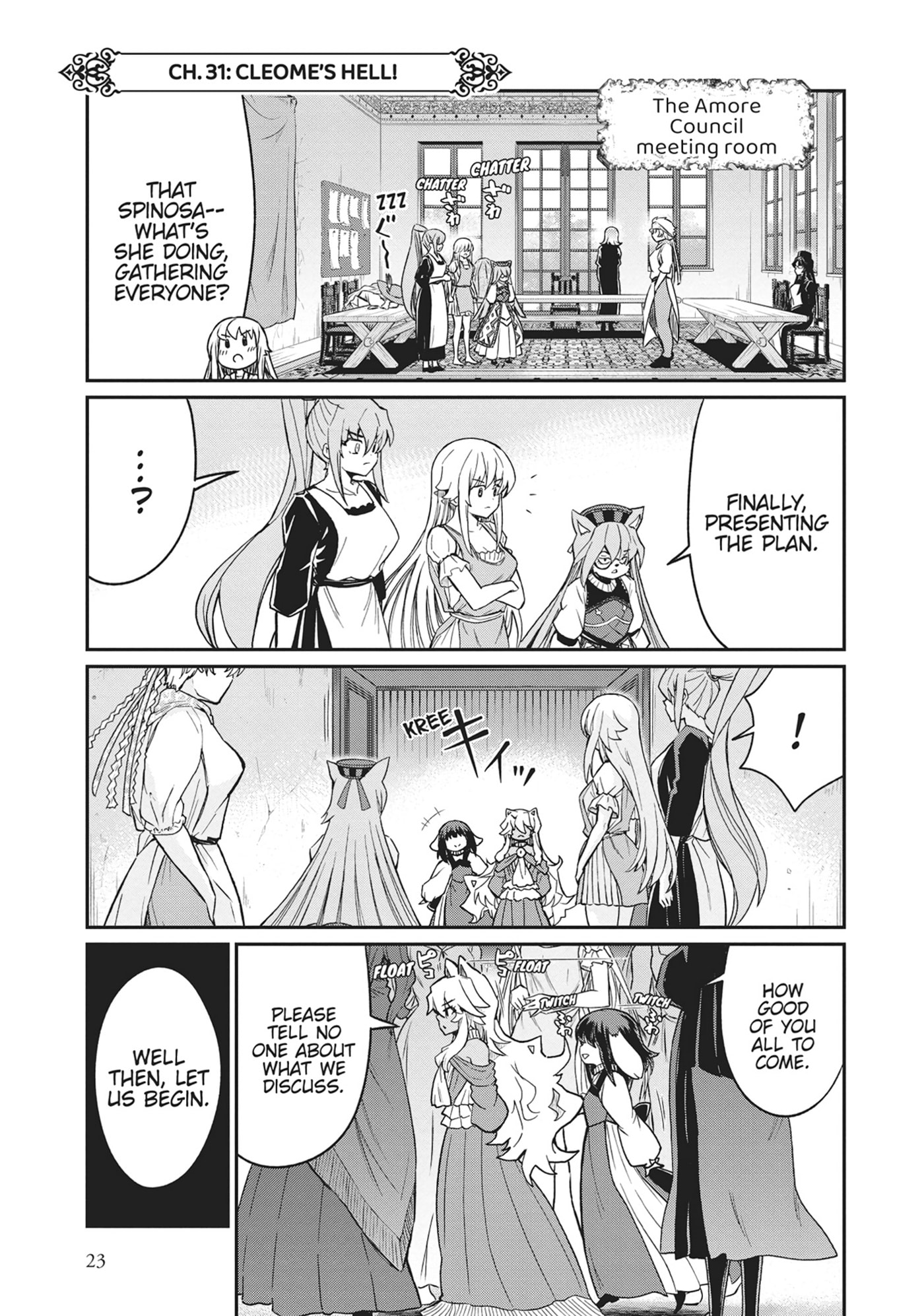 Becoming a Princess Knight and Working at a Yuri Brothel Chapter 31 page 1 - 