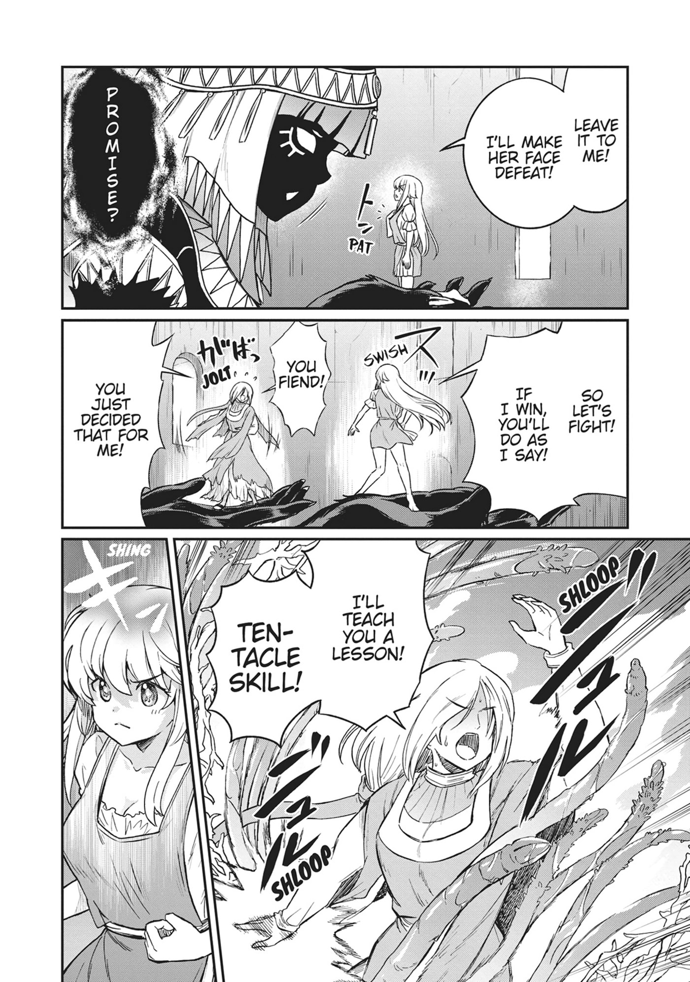 Becoming a Princess Knight and Working at a Yuri Brothel Chapter 31 page 14 - 