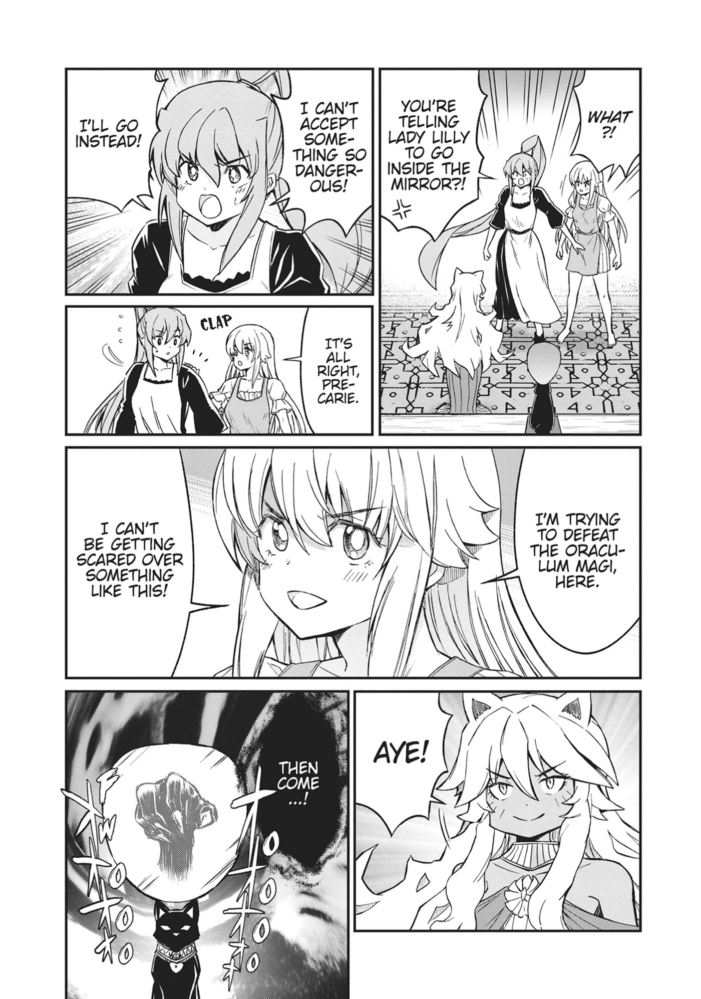 Becoming a Princess Knight and Working at a Yuri Brothel Chapter 31 page 6 - 