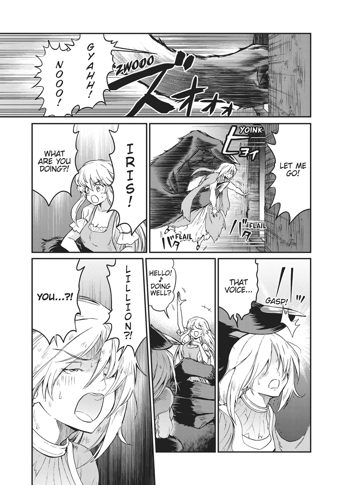 Becoming a Princess Knight and Working at a Yuri Brothel Chapter 31 page 9 - 