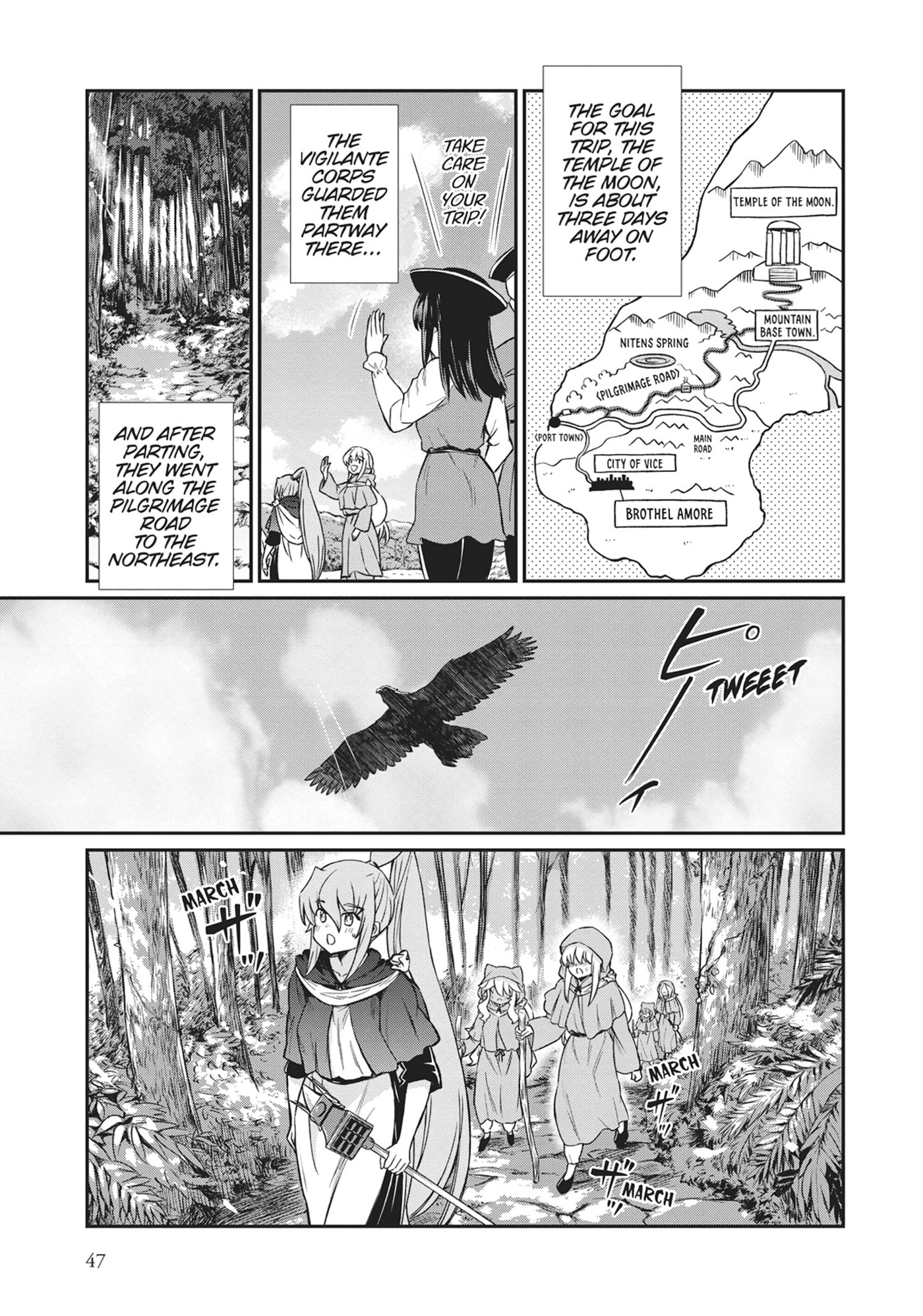 Becoming a Princess Knight and Working at a Yuri Brothel Chapter 32 page 3 - 