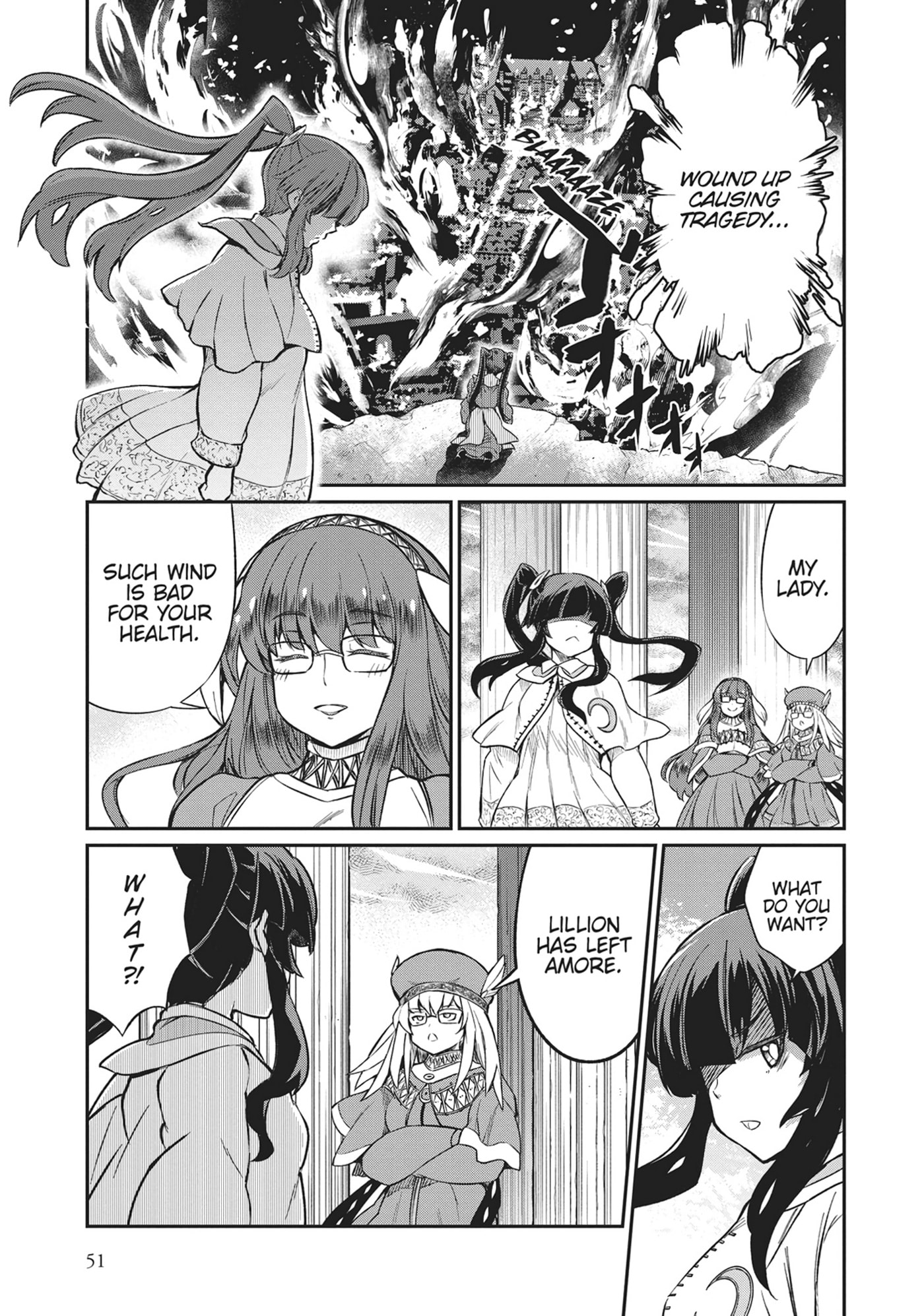 Becoming a Princess Knight and Working at a Yuri Brothel Chapter 32 page 7 - 