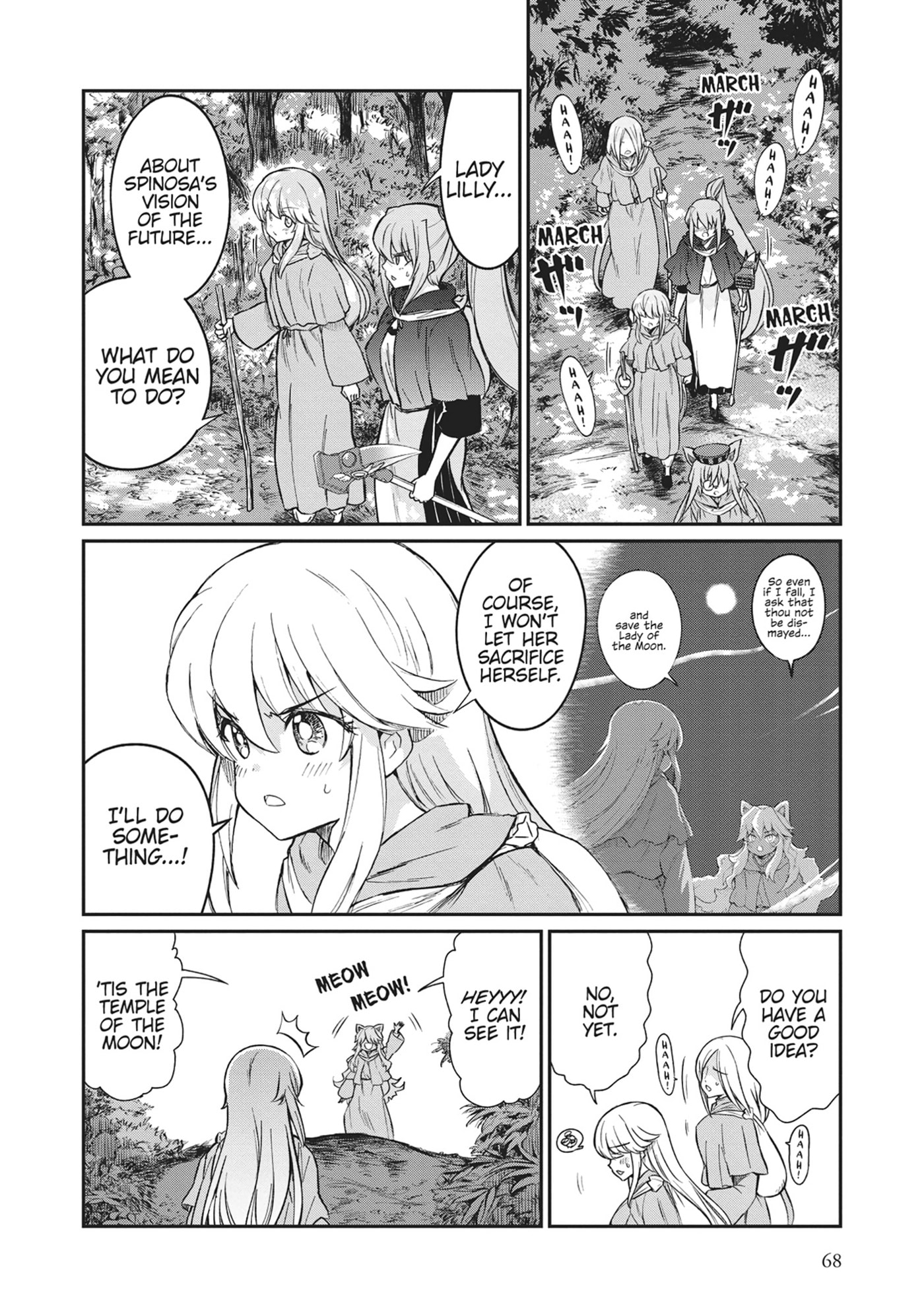 Becoming a Princess Knight and Working at a Yuri Brothel Chapter 33 page 2 - 