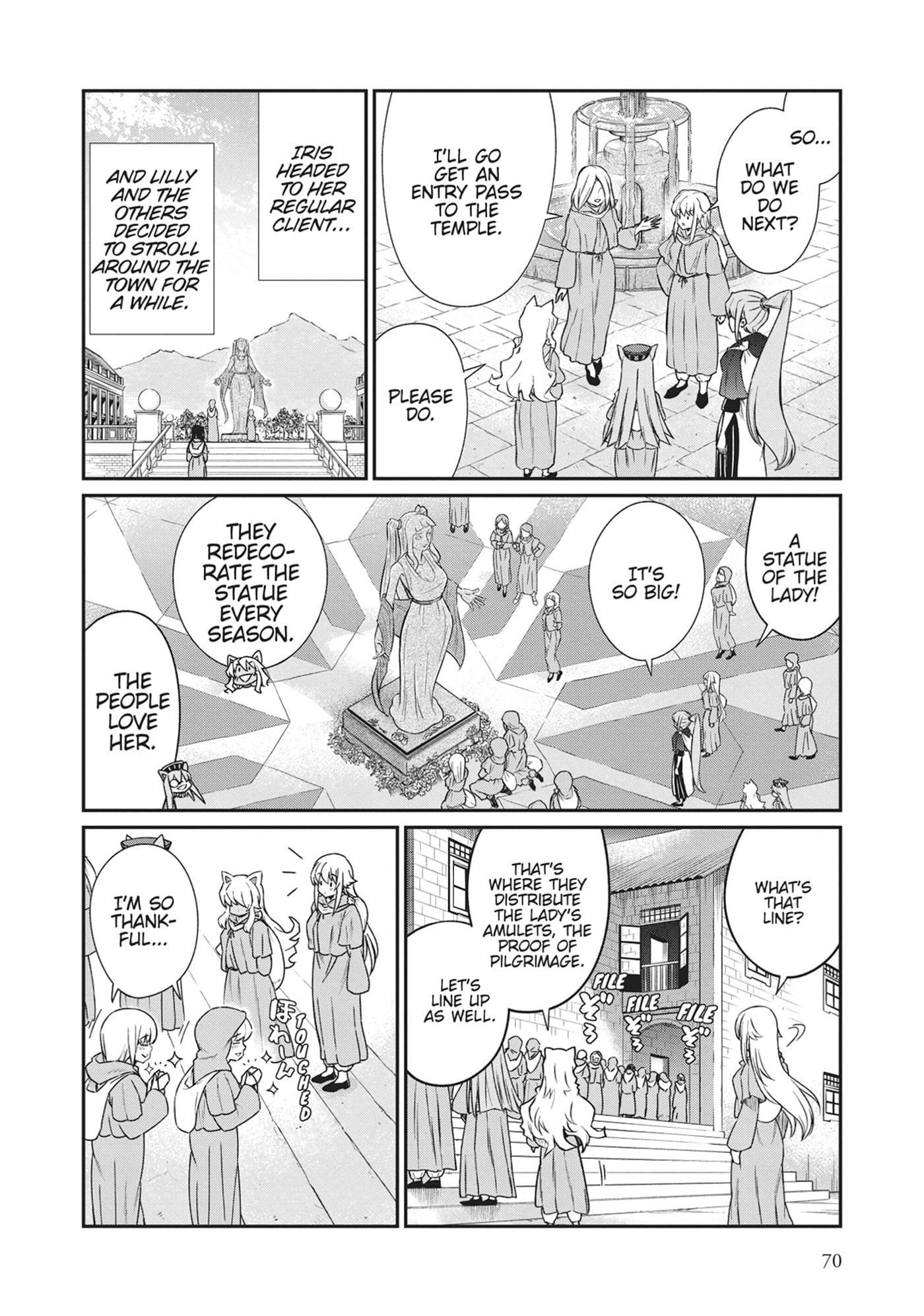Becoming a Princess Knight and Working at a Yuri Brothel Chapter 33 page 4 - 