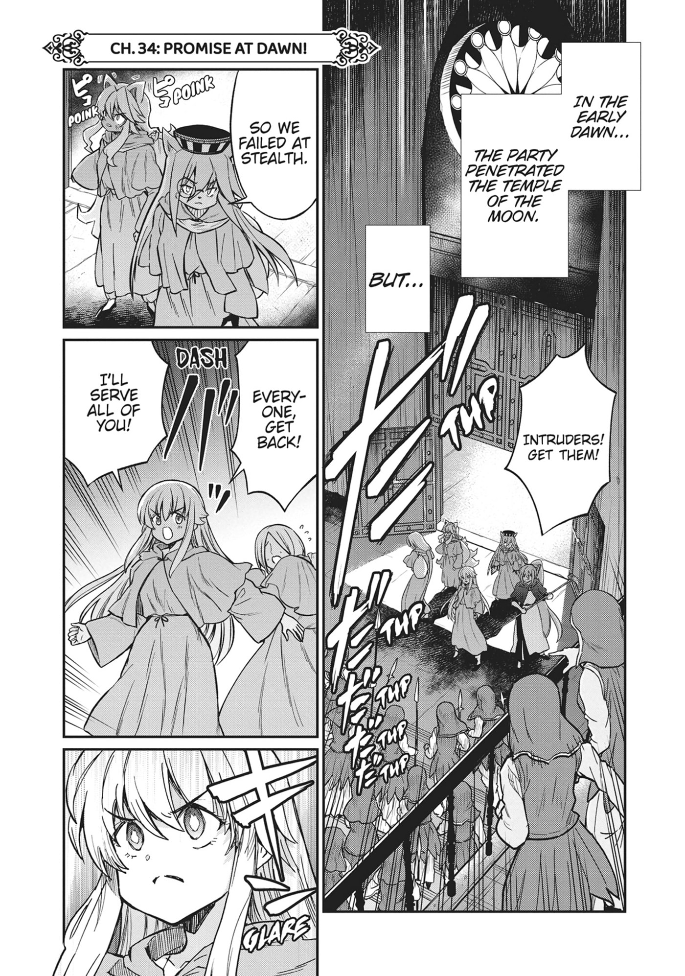 Becoming a Princess Knight and Working at a Yuri Brothel Chapter 34 page 1 - 