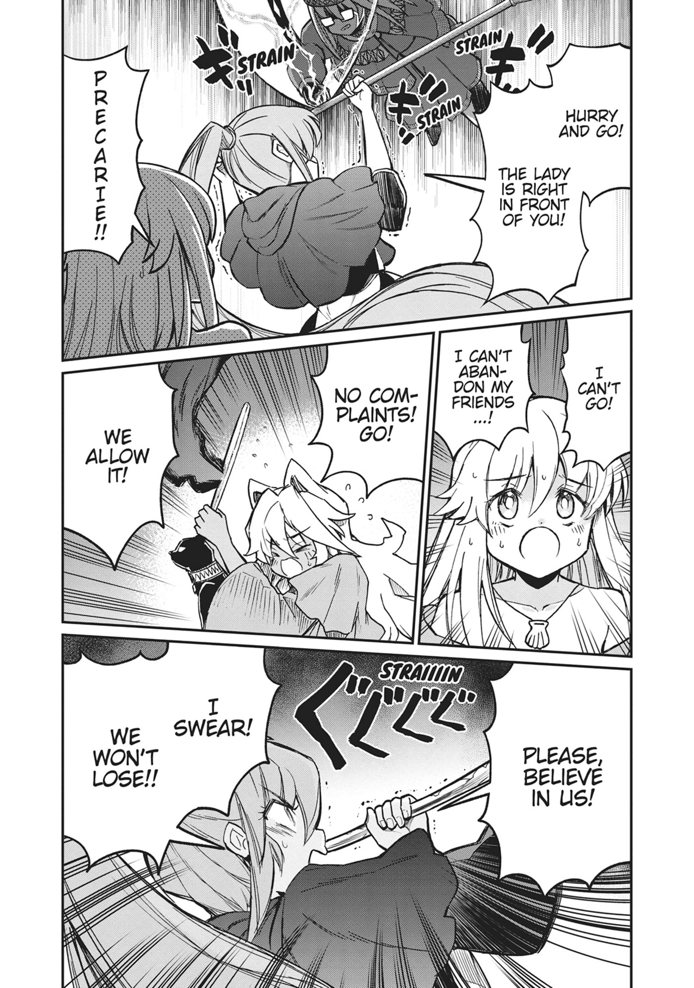 Becoming a Princess Knight and Working at a Yuri Brothel Chapter 34 page 14 - 