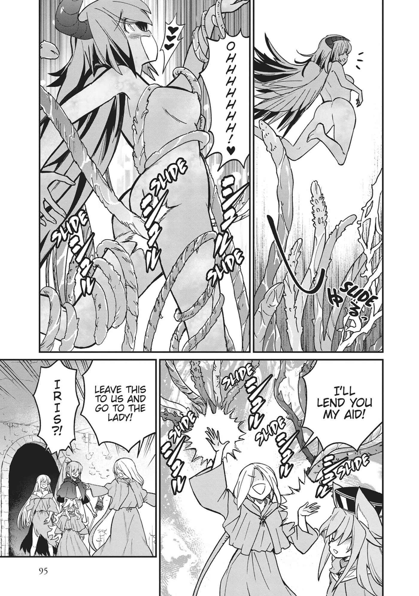 Becoming a Princess Knight and Working at a Yuri Brothel Chapter 34 page 7 - 