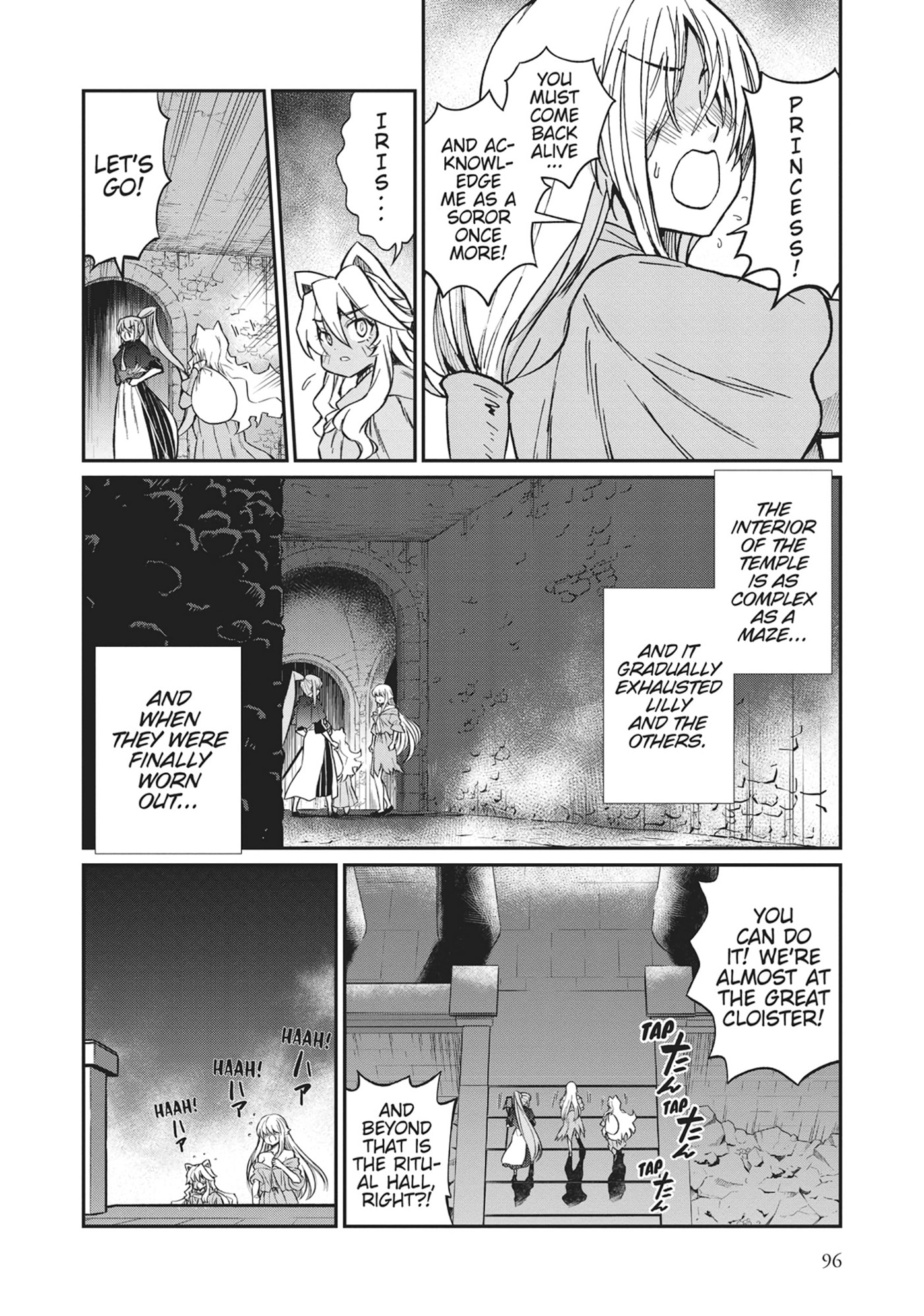 Becoming a Princess Knight and Working at a Yuri Brothel Chapter 34 page 8 - 
