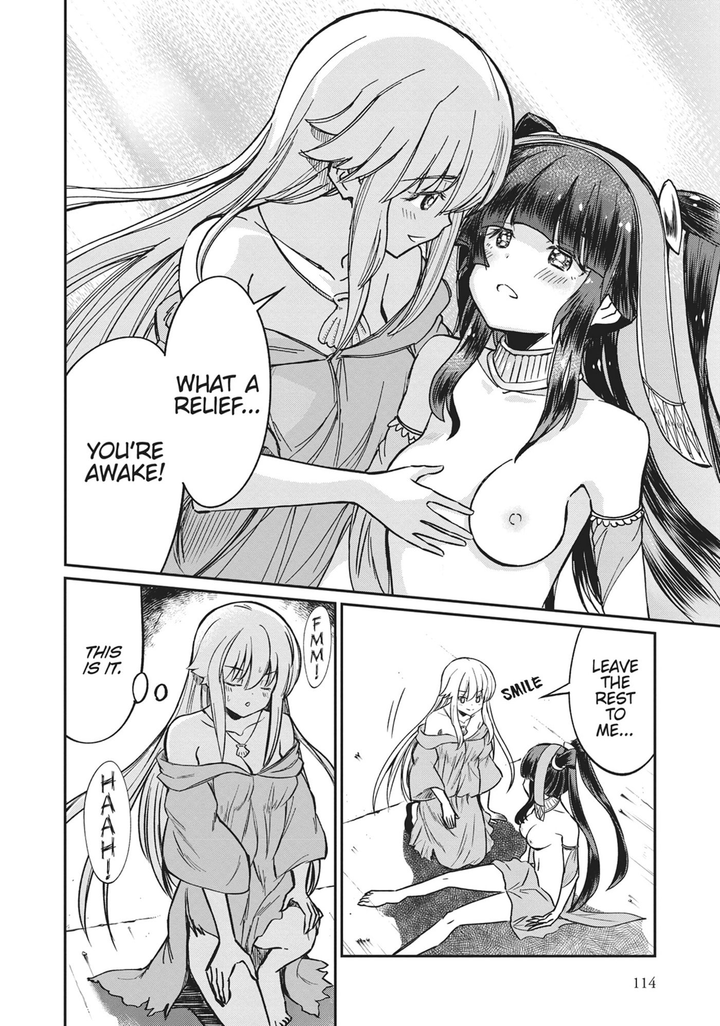 Becoming a Princess Knight and Working at a Yuri Brothel Chapter 35 page 2 - 