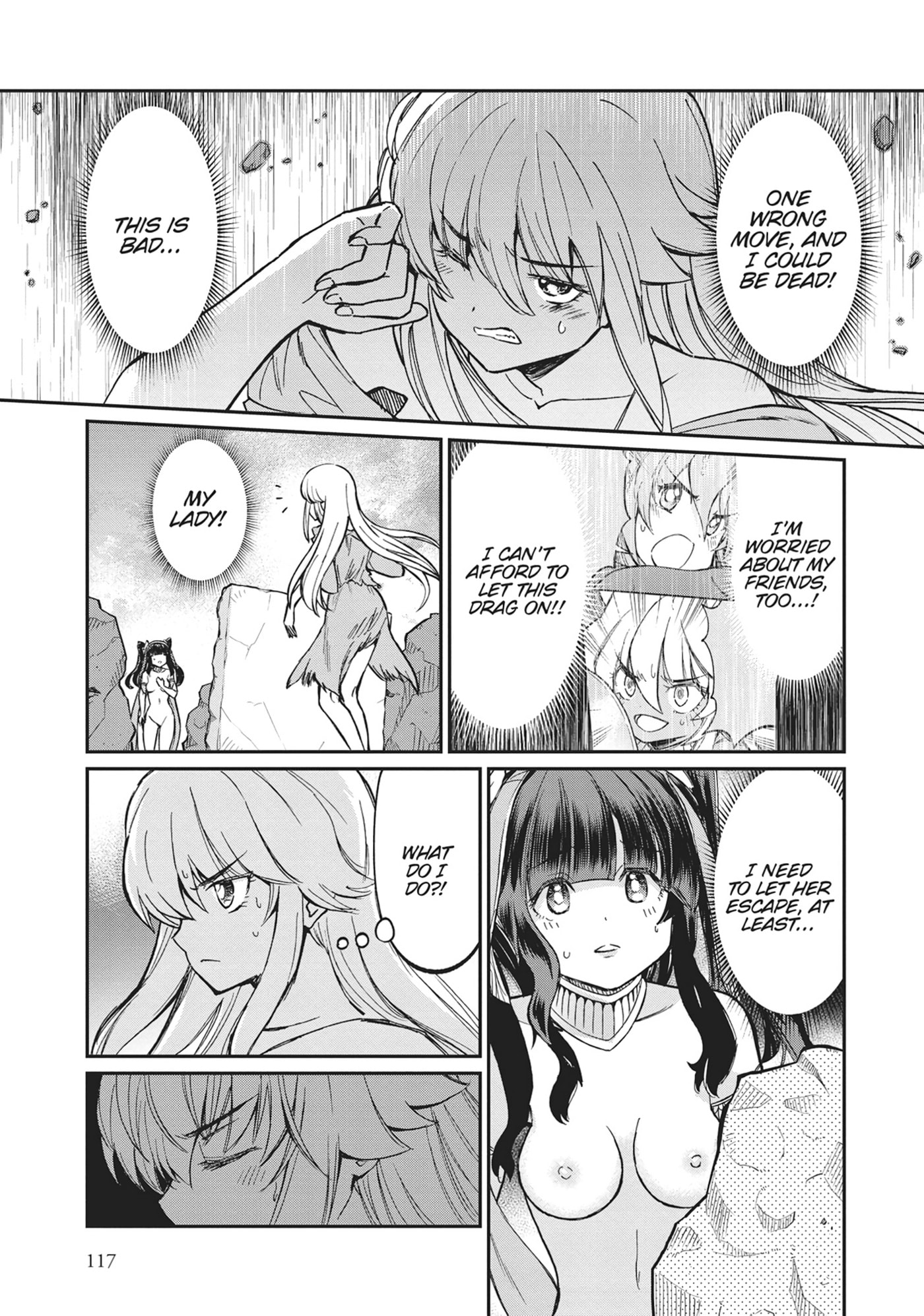 Becoming a Princess Knight and Working at a Yuri Brothel Chapter 35 page 5 - 