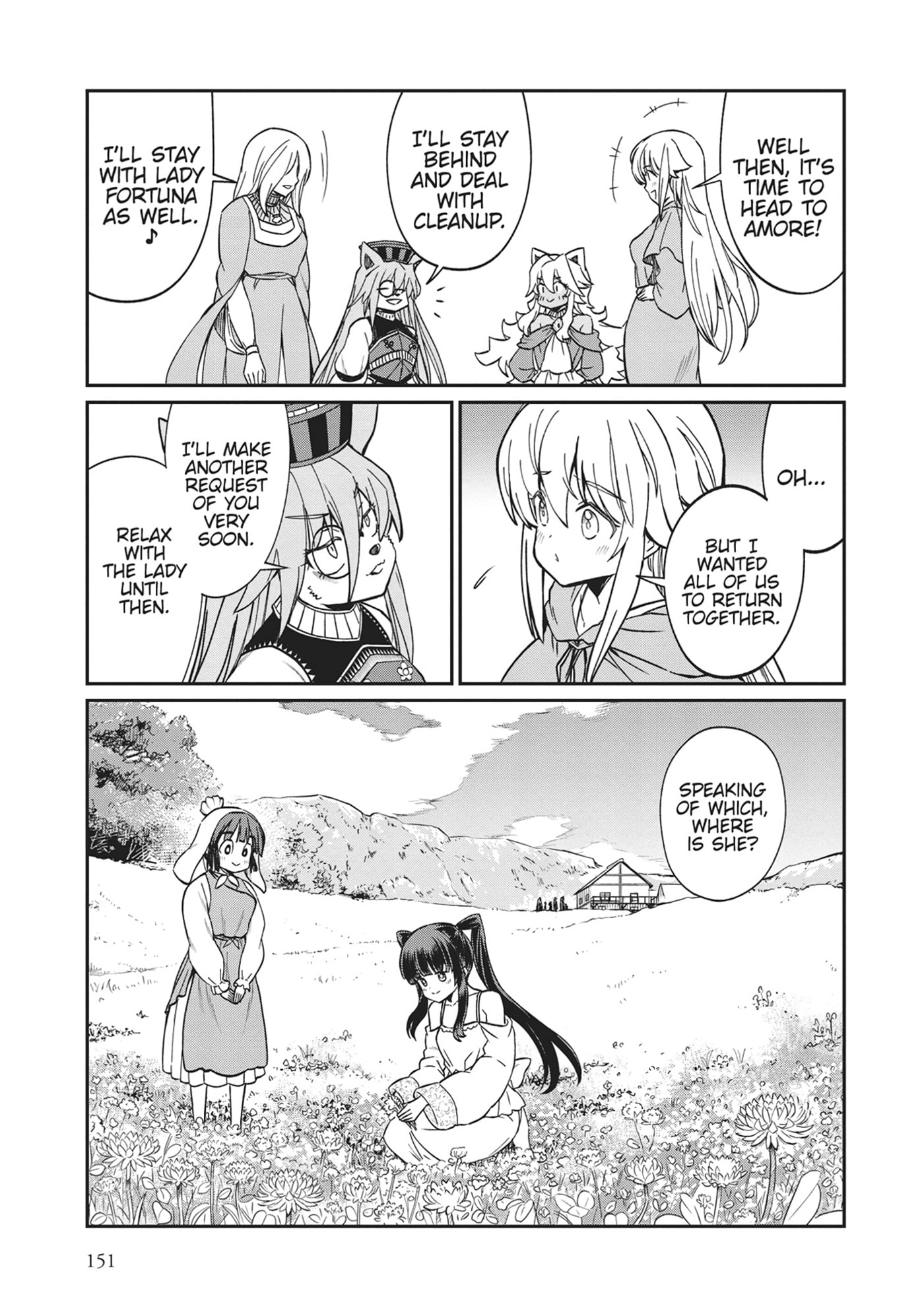 Becoming a Princess Knight and Working at a Yuri Brothel Chapter 36 page 16 - 